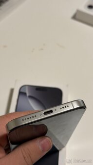 iPhone 16 Pro Max 256GB White titanium TOP STAV - 3