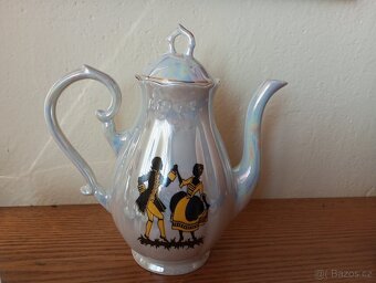 Perleťový porcelánový servis - 3