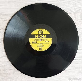 Šelaková gramodeska WOODY HERMAN, 78 ot./min. - 3