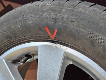 Alu disk Borbet 6,5Jx15H2 Et35 5x100 (disk 1) - 3