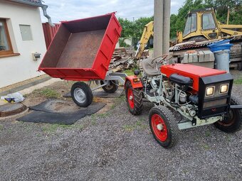 Vlečka sklápěcí malotraktor tk - 3