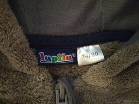 Fleesová mikina vel. 74/80 Lupilu - 3