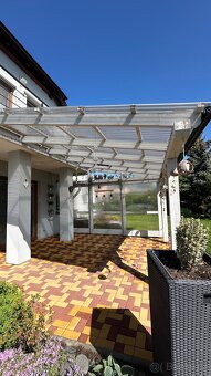 Pergola s boční zahrnovací zástěnou - 3
