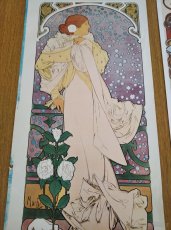 La. dame Mucha Plakát plagát - 3
