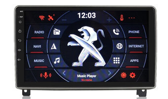 PEUGEOT 407 - ANDROID 13/14 - GPS autorádio - 3