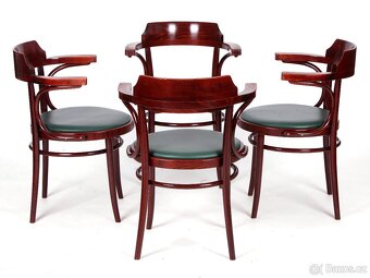 Židle , křesílka TON vel XL, sedáky 48 cm - 3