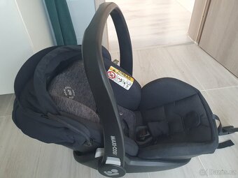 Autosedačka vajíčko MAXI-COSI Marble vč. isofix základny - 3
