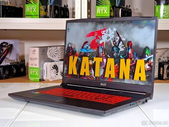 Herní notebook MSI KATANA 17 | i7-11800 | RTX 3060 | ZÁRUKA - 3