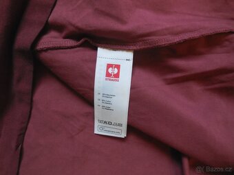 dámské Engelbert Strauss bordó tričko,kr.ruk.,tónované 2XL - 3