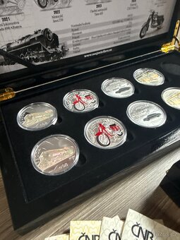 Luxusní etue pro sérii Slavné dopravní prostředky ČNB - 3