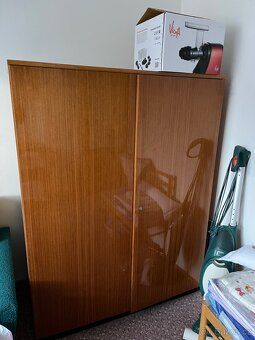 Zachovalá retro obývací stěna nábytek - 3