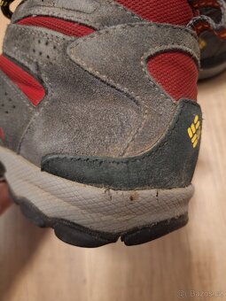 Vysoké trekové boty Columbia, vel 33 - 3