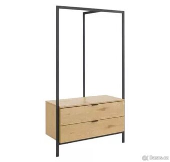 Věšák se šuplíky 2x skříň - 3