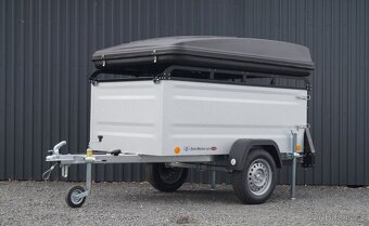 Böckmann® Multifunkční Camping Přívěsný Vozík + Stan - 3