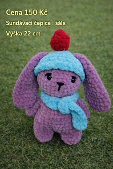Ručně háčkované hračky - 3