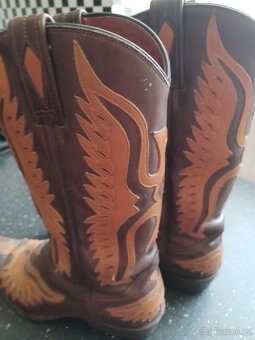 Westernové boty vel.40 - 3