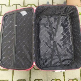 2x cestovní kufr červený, vel S 40l a L 105l - 3