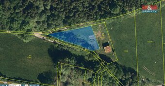 Prodej pozemku k bydlení, 1078 m², Vidče - 3