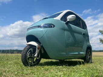 Elektrická Tříkolka 2000w/60v barva - červená - 3