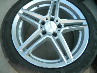 alu kola 5x112 + letní pneu Continental 7mm,r17 - 3