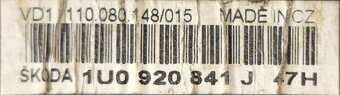 Budíky Octavia 1 nafta Maxidot 1U0920841J, - 3