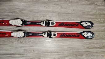 Dětské carvingové lyže Nordica J Race 130 cm - 3