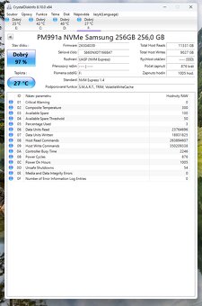 SSD NVME M.2 2230 PCIE Samsung PM991a 256GB - 3