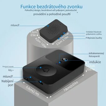 Nový bezdrátový zvonek s kamerou - 3