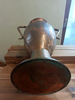 Velká váza z mědi- 51,5cm - 3