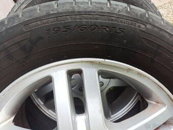 Letní pneu 195/60/R15 + ALU disky Ford Focus mk1 - 3