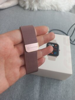 Chytré hodinky Amazfit GTS – Rose Pink, plně funkční - 3