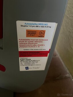 autosedačka 9-25kg - 3