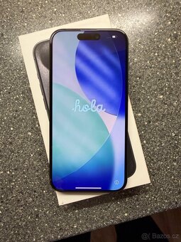 Iphone 15 Pro 128GB Black Titanium TOP STAV - 3