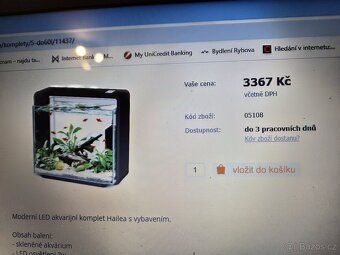 Prodám kompletní moderní set akvarium. - 3