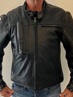 Airbagová kožená vesta Helite - 3