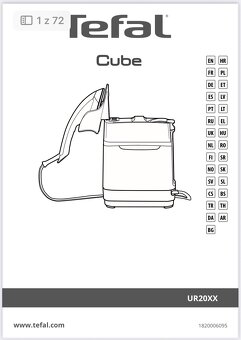 Napařovač oděvů Tefal Cube UR20XX - 3