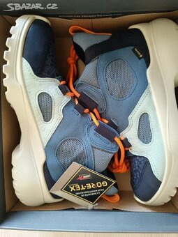 Nové dětské kožené boty s goretex ECCO,vel.35 - 3