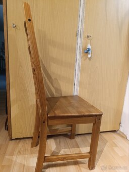 Židle dřevěná 2 ks - 3