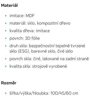 Skleněný konferenční stolek - 3