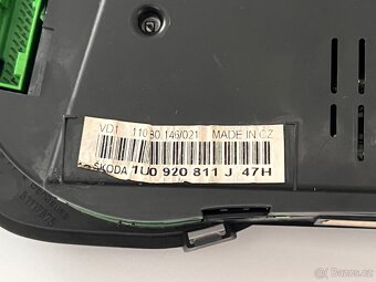 Budíky Škoda Octavia - 3