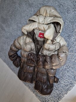 Hnědá péřová bunda Snowimage - 3