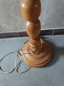 Dřevěná lampa - 3