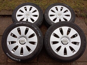 Obutá Alu kola 16ky 5x112 AUDI VW ŠKODA SEAT - dobírka možná - 3