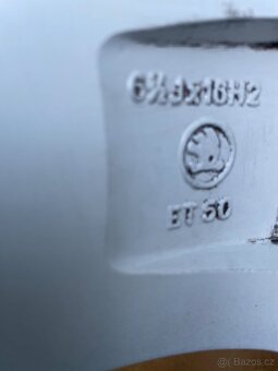 Alu kola 5x112.r16.Letní pneu 205/55/16.Skoda,Vw,Audi,Seat. - 3