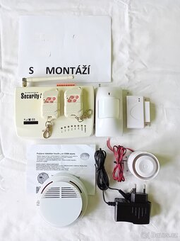 Zabezpečení garáže, bytu, chaty ,GSM Alarm. - 3
