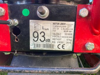 Sekačka na vysokou trávu Blanice BDR 581 - 3