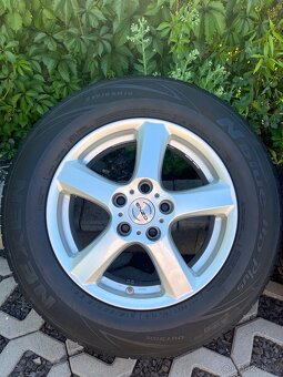 Alu kola 5x 114,3 s letní sadou. - 3