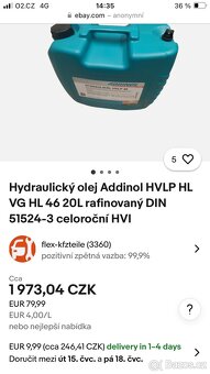 Hydraulicky olej - 3