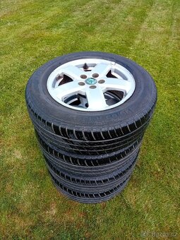 Alu kola R15, 5x100, original Škoda - 3