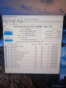 SSD Samsung 870 a 850 EVO 500GB - 3